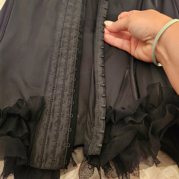 Seven until midnight plus size stretchy sexy corset lingerie top 1x / 2x - Picture 11 of 11